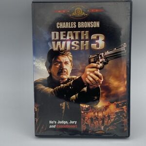 Death Wish 3 DVD 1985 Charles Bronson Action Thriller‎ Region 1